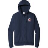 Manalapan Hockey Nike Club Fleece Sleeve Swoosh Full-Zip Hoodie