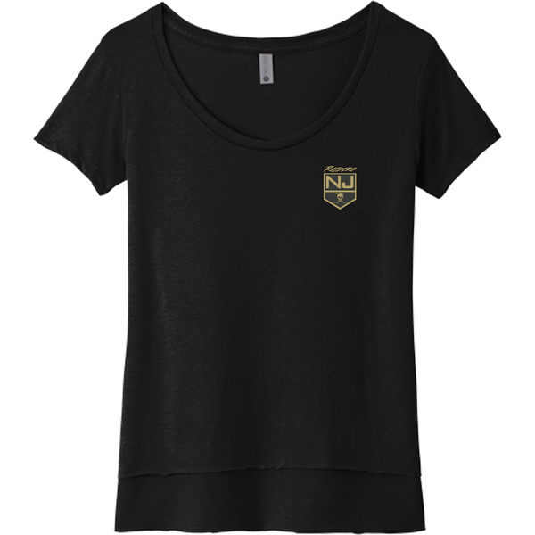 NJ Raiders Womens Festival Scoop Neck Tee