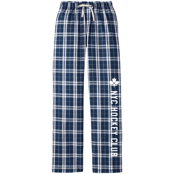 NYC Hockey Club Flannel Plaid Pant
