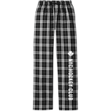 NYC Hockey Club Women's Flannel Plaid Pant