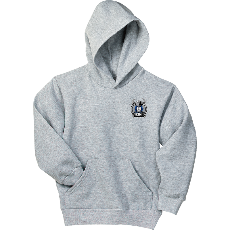 East Coast Vikings (Ladies) Youth EcoSmart Pullover Hooded Sweatshirt