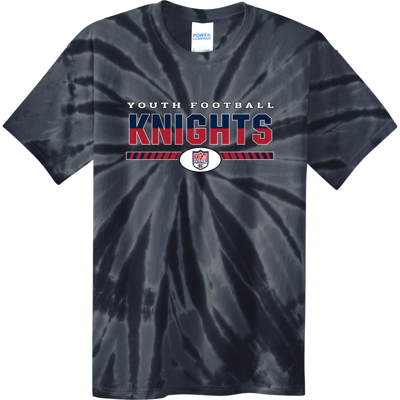 Knights Youth Football Youth Tie-Dye Tee