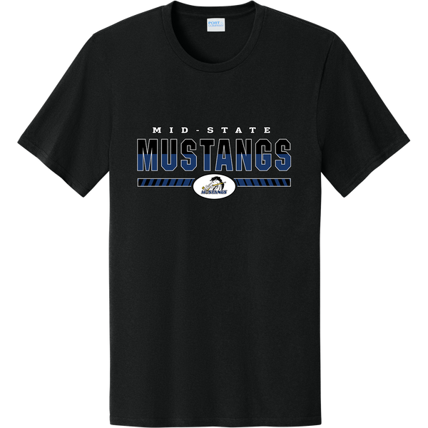 Mid-State Mustangs Easy Cotton Tee