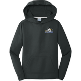 Mid-State Mustangs Youth Performance Fleece Pullover Hooded Sweatshirt