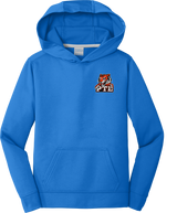 Princeton Tiger Lilies Youth Performance Fleece Pullover Hooded Sweatshirt