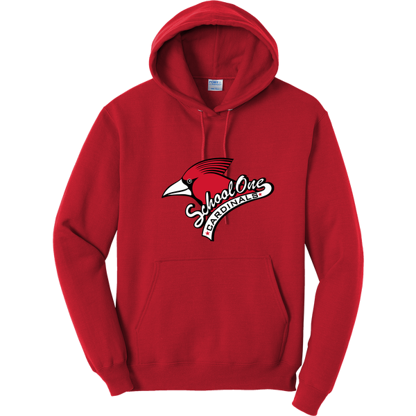 School One Elementary Adult Core Fleece Pullover Hooded Sweatshirt