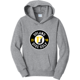 Upland Disc Golf Youth Fan Favorite Fleece Pullover Hooded Sweatshirt
