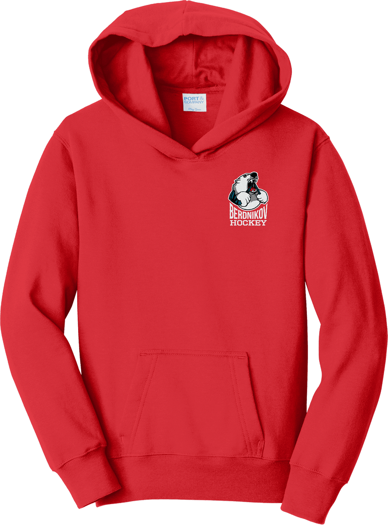 Berdnikov Bears Youth Fan Favorite Fleece Pullover Hooded Sweatshirt