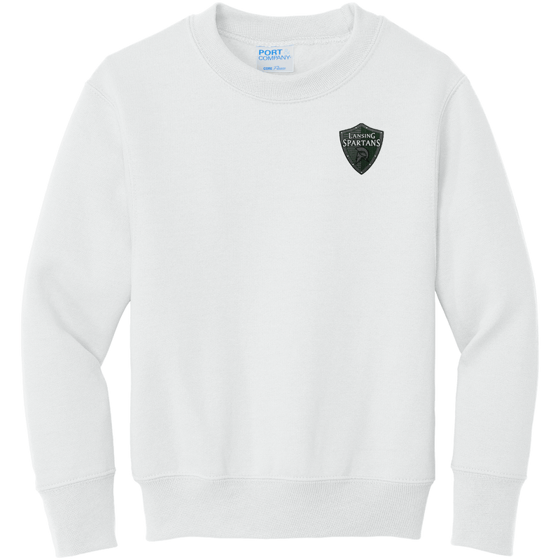 Lansing Spartans Youth Core Fleece Crewneck Sweatshirt