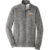 Princeton Jr. Tigers PosiCharge Electric Heather Fleece 1/4-Zip Pullover