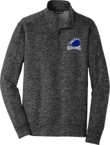 Brandywine Outlaws PosiCharge Electric Heather Fleece 1/4-Zip Pullover