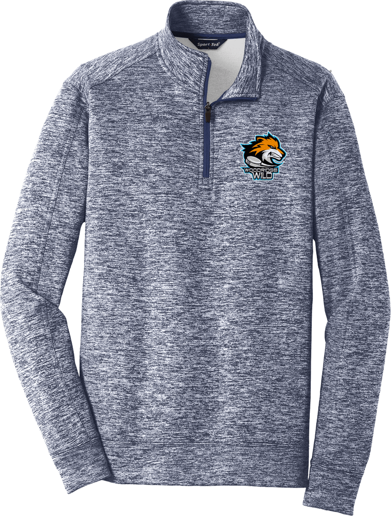 Woodridge Wild PosiCharge Electric Heather Fleece 1/4-Zip Pullover