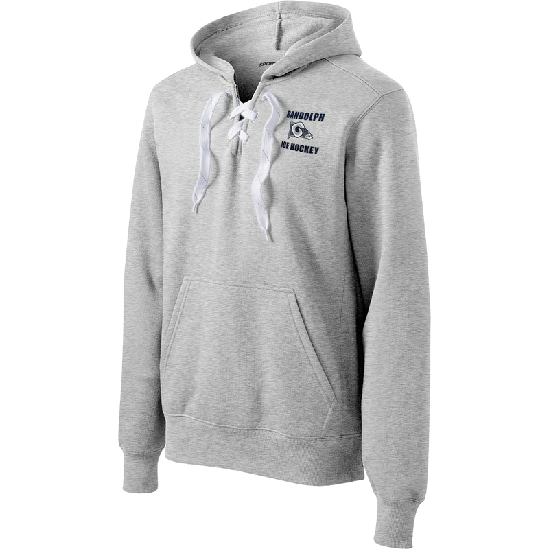 Randolph Recreation Lace Up Pullover Hooded Sweatshirt