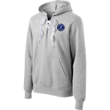 Carolina Thunder Lace Up Pullover Hooded Sweatshirt