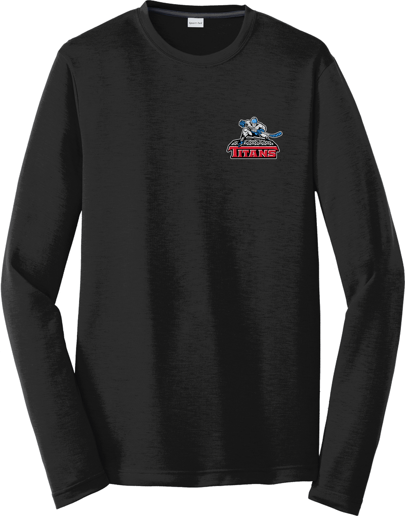 NJ Titans Long Sleeve PosiCharge Competitor Cotton Touch Tee