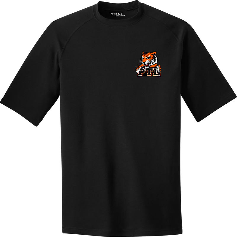 Princeton Tiger Lilies PosiCharge Tri-Blend Wicking Raglan Tee