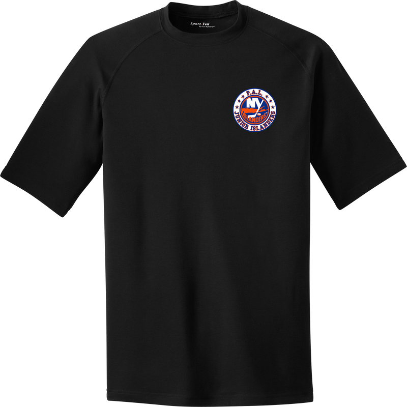 PAL Jr. Islanders PosiCharge Tri-Blend Wicking Raglan Tee