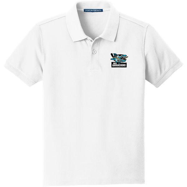 Boca Barracudas Youth Core Classic Pique Polo