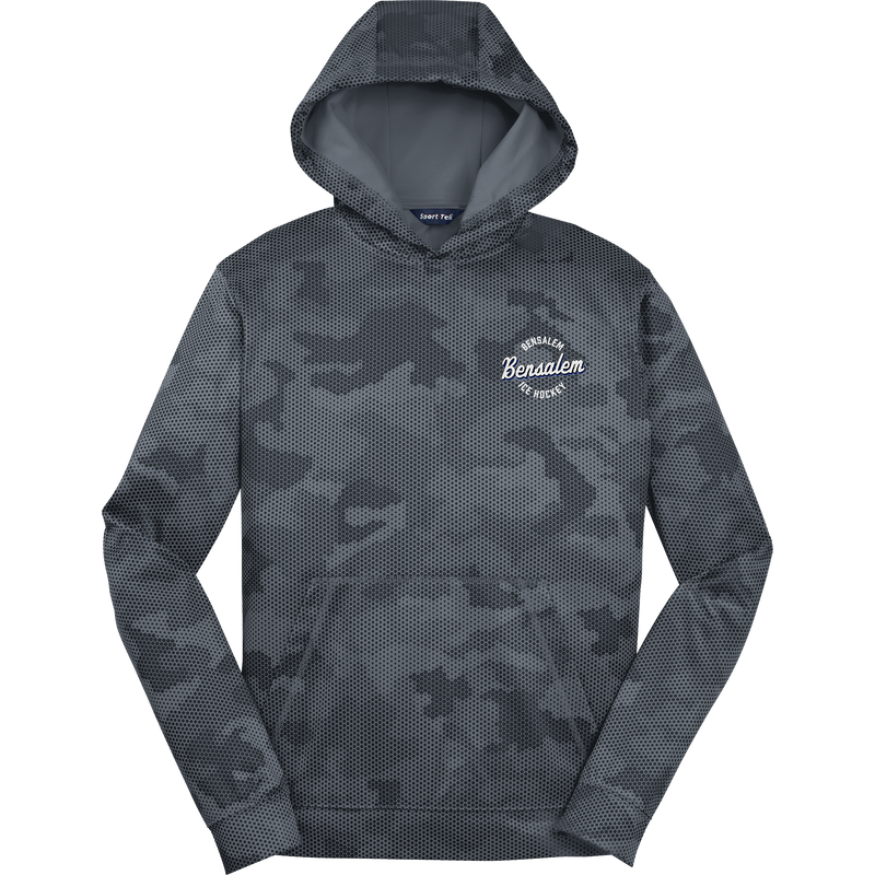 Bensalem Youth Sport-Wick CamoHex Fleece Hooded Pullover