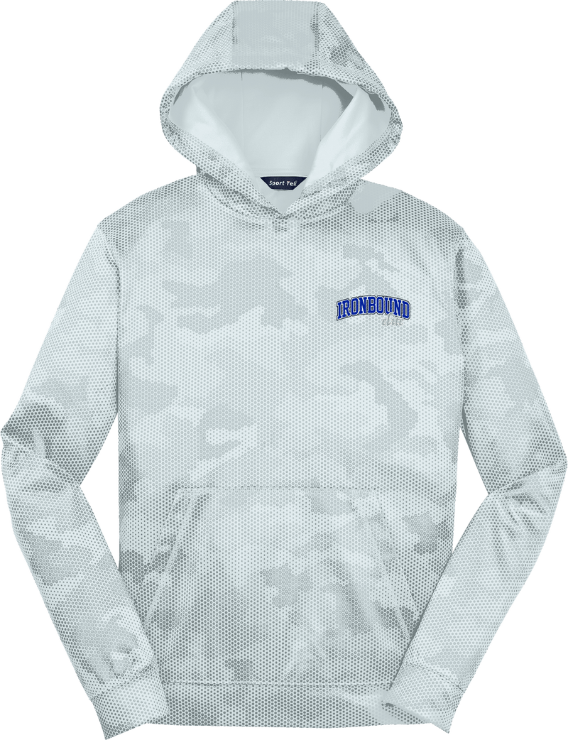 Ironbound Youth Sport-Wick CamoHex Fleece Hooded Pullover