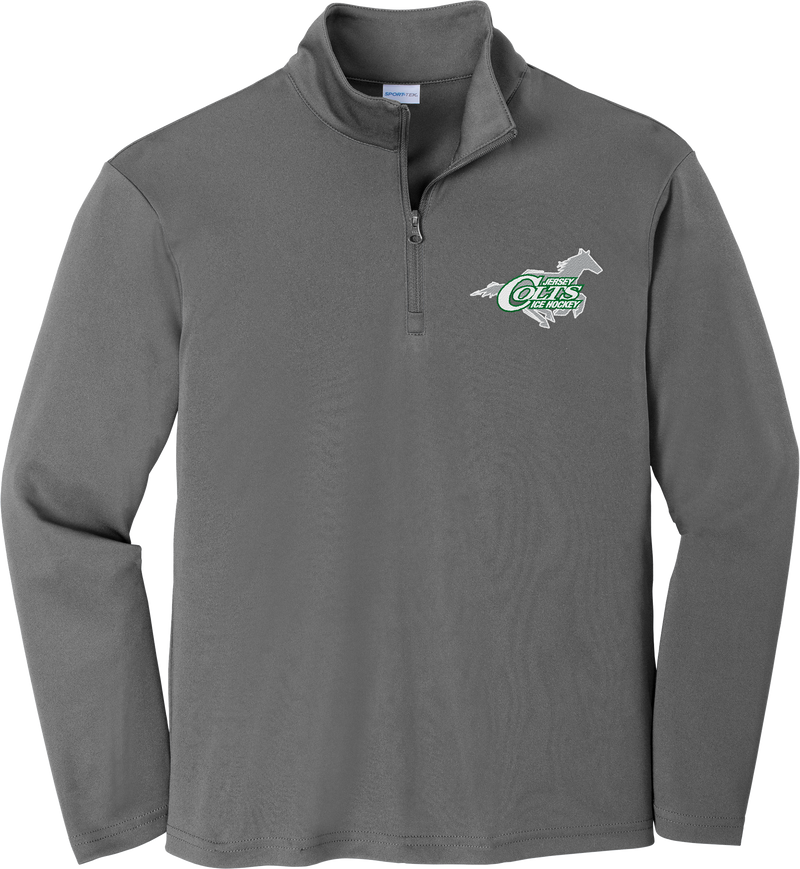 NJ Colts Youth PosiCharge Competitor 1/4-Zip Pullover