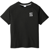 Gregory Schaefer Youth PosiCharge Tri-Blend Wicking Raglan Tee