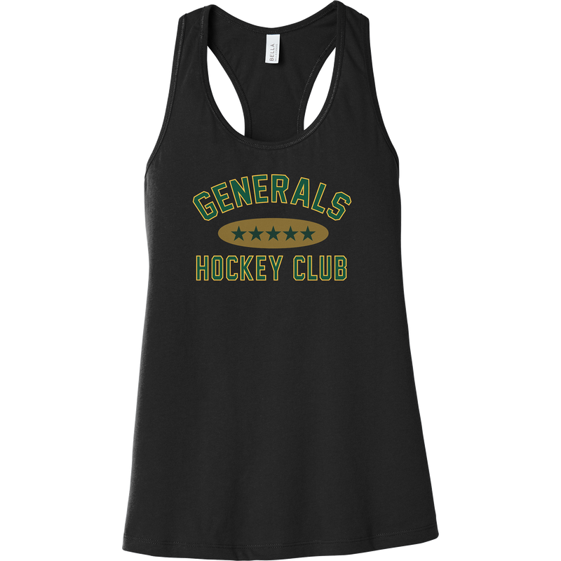 Red Bank Generals Womens Jersey Racerback Tank